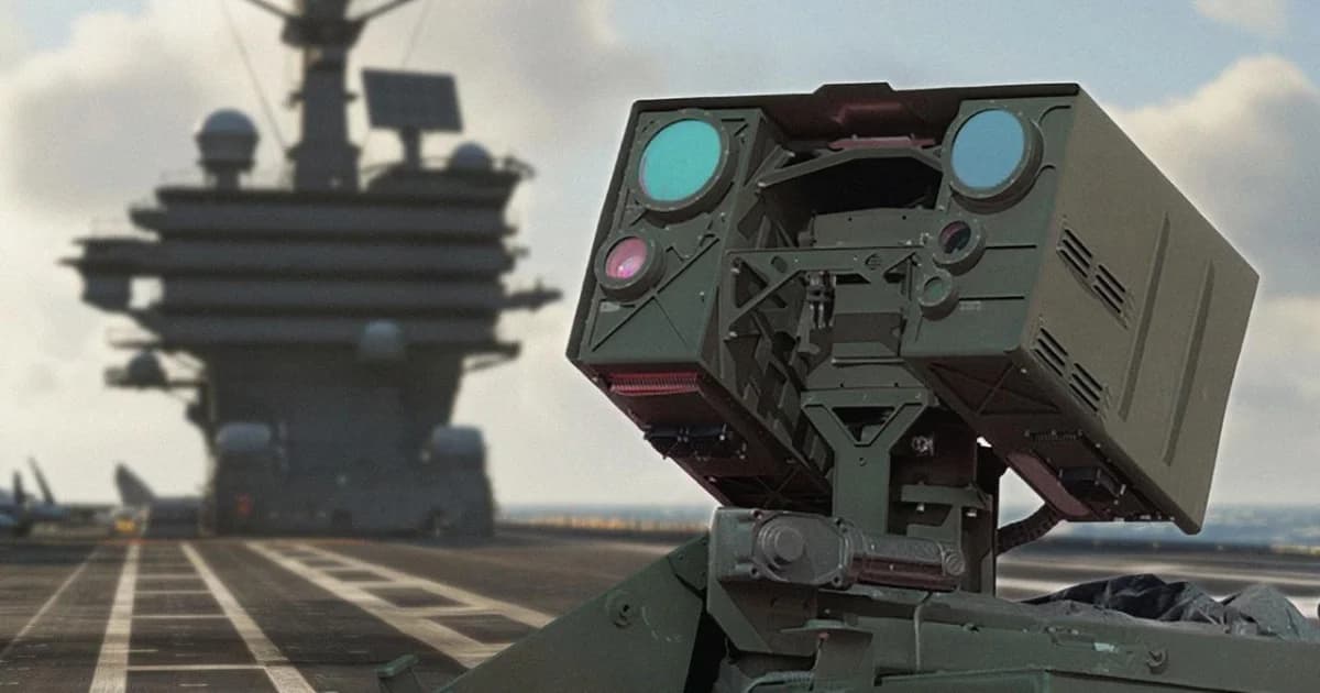 US Navy’s new laser for warship kills drones with 100% success